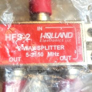 2 WAY SPLITTER